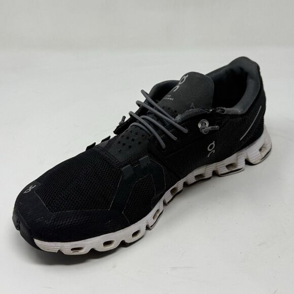 On Cloud 5 Running Shoes Womens 9 Black Mesh Lightweight Sneakers - Picture 6 of 16